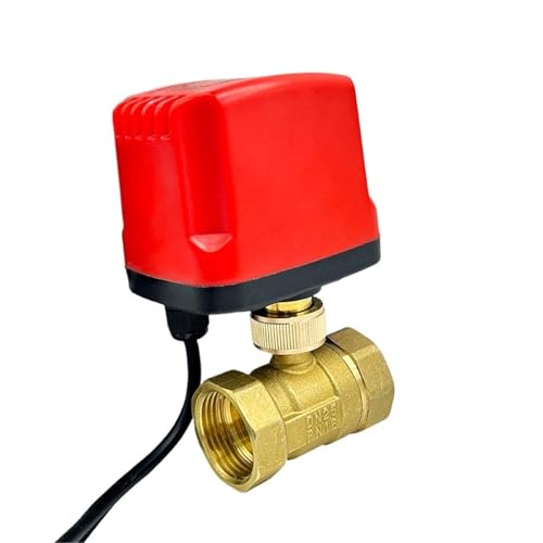 DN25 Kugelhahn Messinggewinde Kugelhahn IP65 Waterpoof Motorisierter Kugelhahn Dreidraht oder Zweidraht(12VDC_CR04) von HGDEWSA