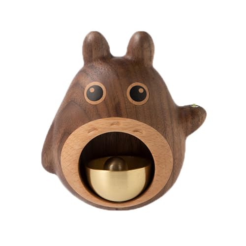 Decorative Shopkeepers Bell,Wood Door Chime, Türklingel mit Saugnapf for Aufhängen, Windspiel, Braun, 10,5 x 4,3 cm Decorative Shopkeepers Bell,Wood Door Chime, Türklingel mit Saugnapf for Aufhängen, Windspiel, Braun, 10,5 x 4,3 cm von HGDNNDEOP