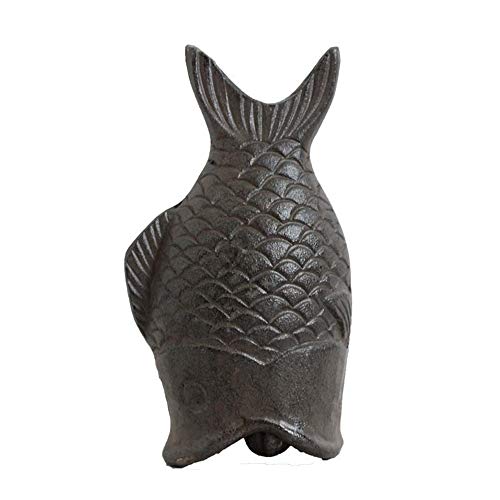 Decorative Shopkeepers Bell,Wood Door Chime, Türklingel zur Wandmontage mit Schiffsdesign, Rost-Finish, 7,3 x 5,1 x 13,5 cm Decorative Shopkeepers Bell,Wood Door Chime, Türklingel zur Wandmontage mit Schiffsdesign, Rost-Finish, 7,3 x 5,1 x 13,5 cm von HGDNNDEOP