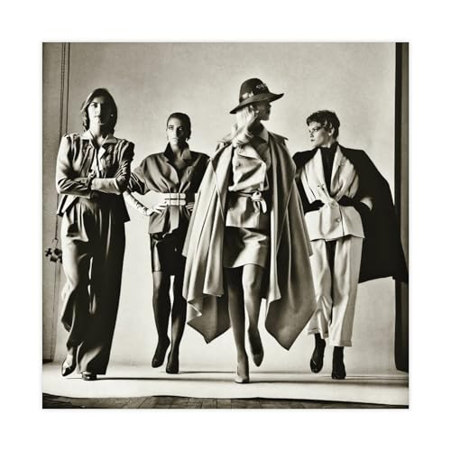 Helmut Newton Poster (16) Leinwandposter Wandkunst Dekor Druck Bild Gemälde für Wohnzimmer Schlafzimmer Dekoration 50 x 50 cm von HGEIK