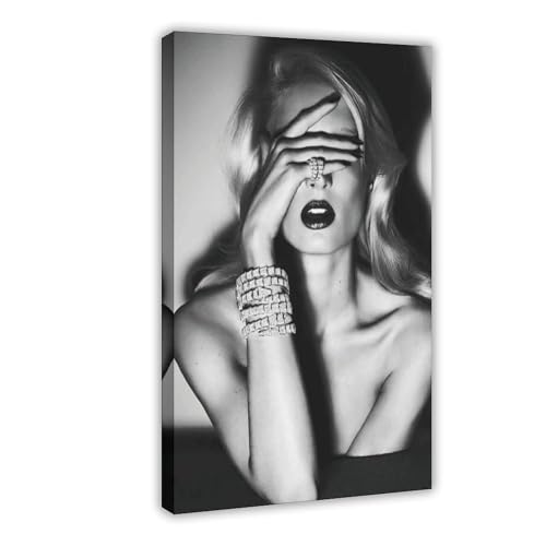 Helmut Newton-Poster (22) Leinwand-Poster, Wandkunst, Dekordruck, Bild Gemälde für Wohnzimmer, Schlafzimmer, Dekoration, 40 x 60 cm von HGEIK