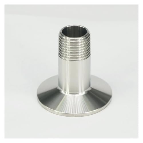 1/2" BSP Male x 1.5" Tri Clamp 304 Stainless Steel Pipe Fitting Connector For Homebrew von HGETJOHXEM