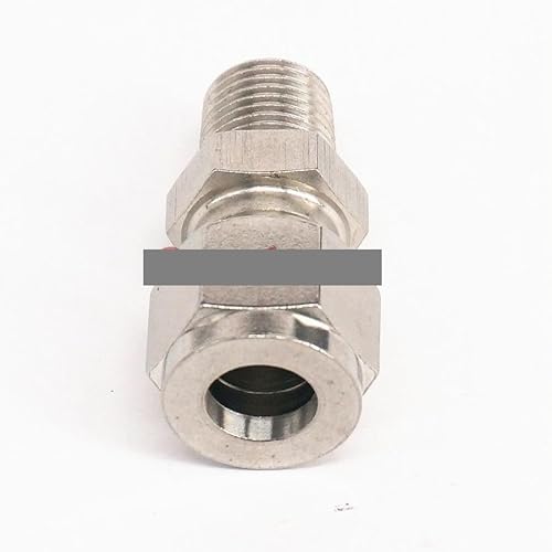 1/4" NPT Male -Fit Tube OD 6mm 304 Stainless Steel Sleeve Ferrule Pneumatic Connector Fitting 1/4" NPT Male -Fit Tube OD 6mm 304 Stainless Steel Sleeve Ferrule Pneumatic Connector Fitting von HGETJOHXEM