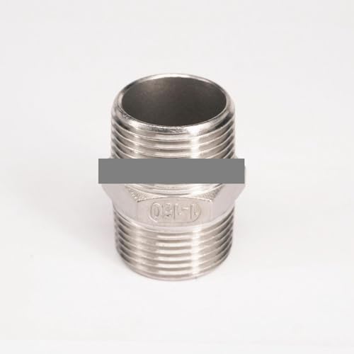 1-1/4" BSPT Male Thread Hex Nipple Union 304 Stainless Pipe Fitting Connector Coupler water oil air 143 PSI 1-1/4" BSPT Male Thread Hex Nipple Union 304 Stainless Pipe Fitting Connector Coupler water oil air 143 PSI von HGETJOHXEM