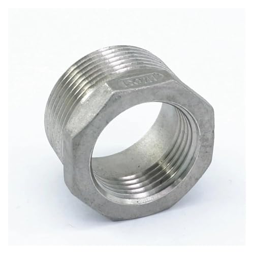 1-1/4" Male to 1" Female 304 Stainless Steel Reducer Reducing Bush adapter Fitting 1-1/4" Male to 1" Female 304 Stainless Steel Reducer Reducing Bush adapter Fitting von HGETJOHXEM