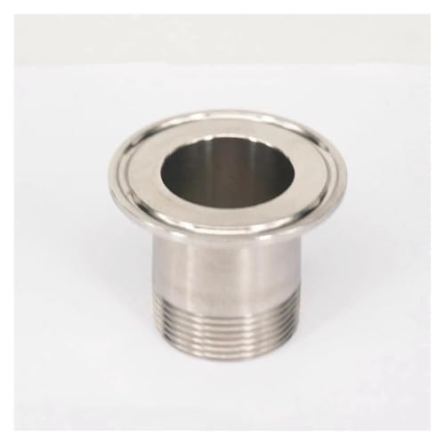 1" Male x 64mm Ferrule O/D Tri Clamp 2" 304 Stainless Steel Pipe Fitting Connector von HGETJOHXEM