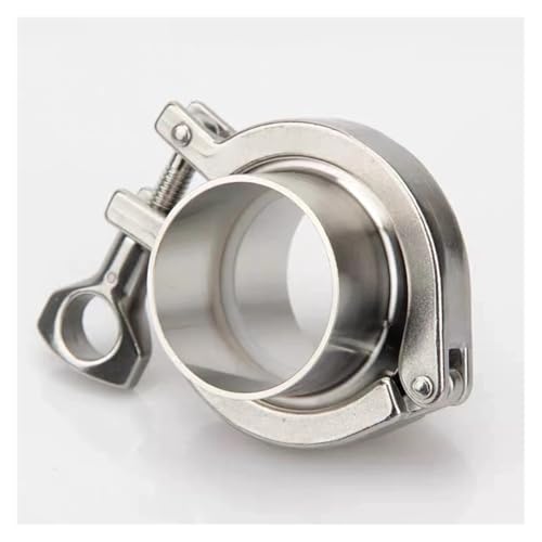 1 Set 2'' Flange Pipe 51mm Weld Ferrule + 64mm Tri Clamp + Silicone Gasket Stainless Steel SUS304 Tri Clamp 1 Set 2'' Flange Pipe 51mm Weld Ferrule + 64mm Tri Clamp + Silicone Gasket Stainless Steel SUS304 Tri Clamp von HGETJOHXEM