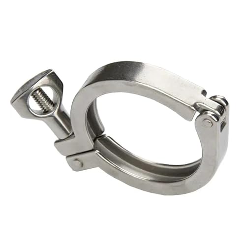 1PCS 2" Tri Clamp Fit Ferrule O/D 64mm 304 Stainless Steel Fitting Clamp For Homebrew Diary Product von HGETJOHXEM