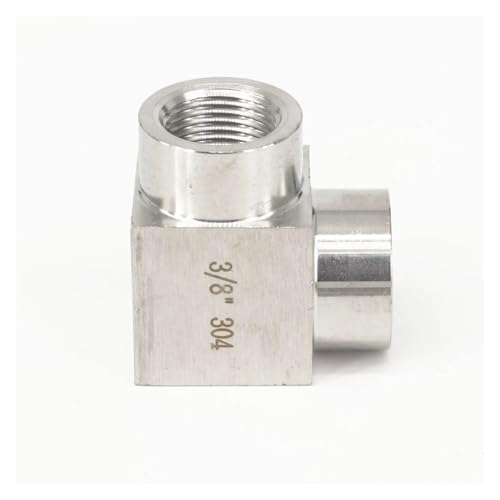 3/8" BSPP Female Angle Elbow 90 Deg 304 Stainless Steel Pipe Fitting Adapter Connector Operating pressure 250 Bar 3/8" BSPP Female Angle Elbow 90 Deg 304 Stainless Steel Pipe Fitting Adapter Connector Operating pressure 250 Bar von HGETJOHXEM