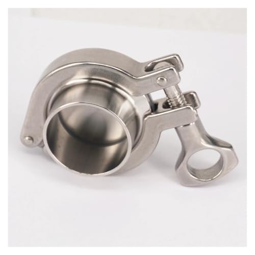 A Set 38mm Tri Clamp Weld Ferrule + Tri Clamp + Silicon Gasket + End Cap 304 Stainless steel A Set 38mm Tri Clamp Weld Ferrule + Tri Clamp + Silicon Gasket + End Cap 304 Stainless steel von HGETJOHXEM