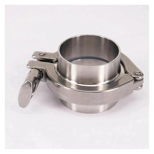 A Set 51mm O/D Tri Clamp Weld Ferrule + Tri Clamp + Silicon Gasket 304 Stainless Steel von HGETJOHXEM