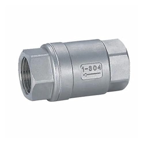 DN50 2" BSP Female Thread 304 Stainless Steel Inline Spring Valve Non-return One way Valve 229 PSI DN50 2" BSP Female Thread 304 Stainless Steel Inline Spring Valve Non-return One way Valve 229 PSI von HGETJOHXEM