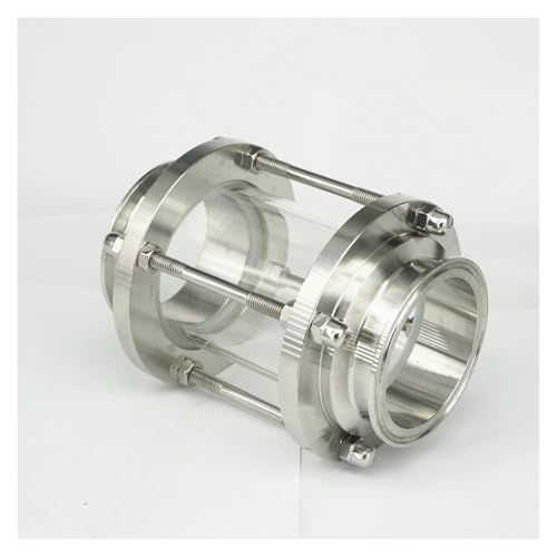 Fit 76mm Pipe OD 3" Tri Clamp SS304 Flow Sight Glass Dipoter Homebrew Fit 76mm Pipe OD 3" Tri Clamp SS304 Flow Sight Glass Dipoter Homebrew von HGETJOHXEM