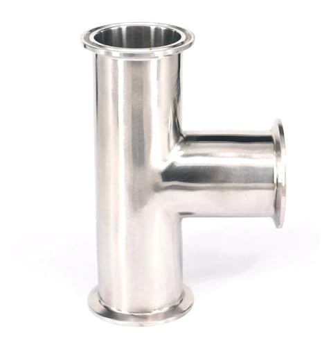 Fit Tube O.D 57mm Tri Clamp 2.5" Ferrule Tee 304 Stainless Steel Connector Pipe Fitting Fit Tube O.D 57mm Tri Clamp 2.5" Ferrule Tee 304 Stainless Steel Connector Pipe Fitting von HGETJOHXEM
