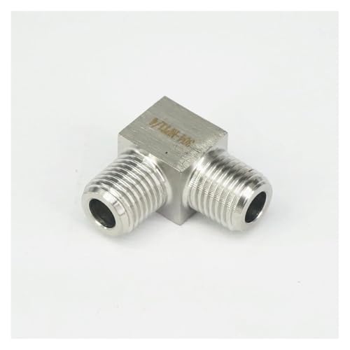 Pressure 250 Bar 1/4" NPT Male Elbow 304 Stainless Steel Pipe Fitting Water Gas Oil von HGETJOHXEM