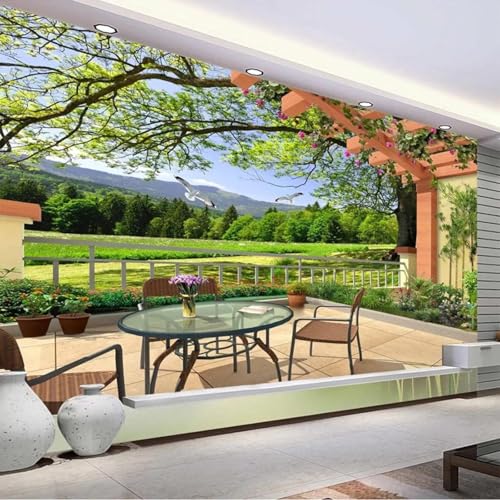 HGFHGD Wandbild 3D Wohnzimmer Dekoration Tapete Erweiterung Raum Landschaft Innenwandkunst PVC selbstklebendes Papier Malerei HGFHGD Wandbild 3D Wohnzimmer Dekoration Tapete Erweiterung Raum Landschaft Innenwandkunst PVC selbstklebendes Papier Malerei von HGFHGD