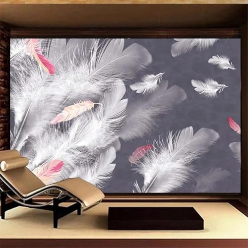HGFHGD Wandbild 3D Wohnzimmer Dekoration Tapete Kreative Farbe Feder Innenwandkunst PVC selbstklebende Aufkleber Malerei HGFHGD Wandbild 3D Wohnzimmer Dekoration Tapete Kreative Farbe Feder Innenwandkunst PVC selbstklebende Aufkleber Malerei von HGFHGD