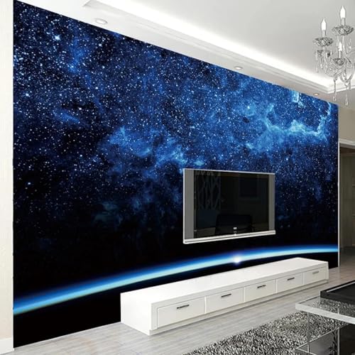 HGFHGD Wandbild 3D Wohnzimmer Dekoration Tapete Schöner blauer Sternenhimmel Innenwandkunst PVC selbstklebende Aufkleber Malerei HGFHGD Wandbild 3D Wohnzimmer Dekoration Tapete Schöner blauer Sternenhimmel Innenwandkunst PVC selbstklebende Aufkleber Malerei von HGFHGD