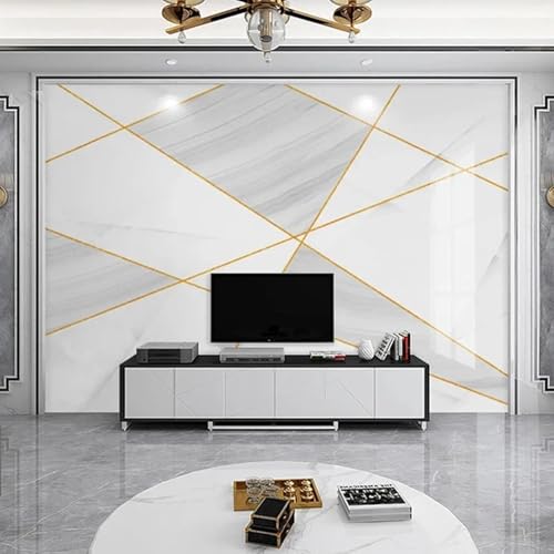 HGFHGD Wandbild 3D Wohnzimmer Dekorative Tapete Marmor Gold Linie Geometrie Innenwandkunst PVC Selbstklebende Papiermalerei HGFHGD Wandbild 3D Wohnzimmer Dekorative Tapete Marmor Gold Linie Geometrie Innenwandkunst PVC Selbstklebende Papiermalerei von HGFHGD