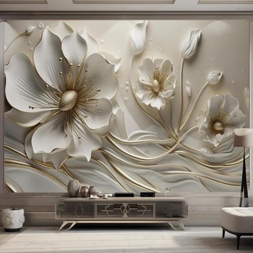 HGFHGD Wandbild 3d Wohnzimmer Dekorative Tapete Geprägte Schmuck Blumen Innenwandkunst PVC Selbstklebende Papiermalerei HGFHGD Wandbild 3d Wohnzimmer Dekorative Tapete Geprägte Schmuck Blumen Innenwandkunst PVC Selbstklebende Papiermalerei von HGFHGD