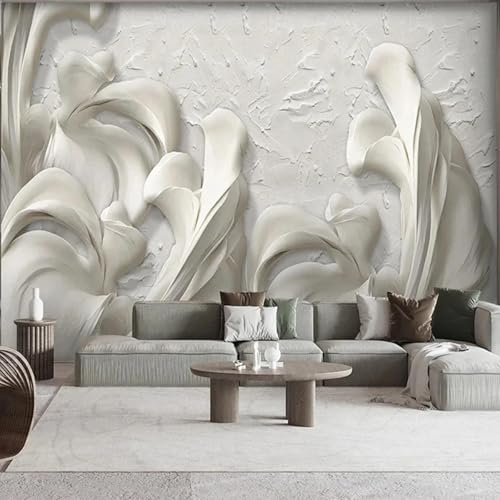 HGFHGD Wandbild 3d Wohnzimmer Dekorative Tapete Relief Lilienblätter Blumen Innenwandkunst PVC Selbstklebende Papiermalerei HGFHGD Wandbild 3d Wohnzimmer Dekorative Tapete Relief Lilienblätter Blumen Innenwandkunst PVC Selbstklebende Papiermalerei von HGFHGD
