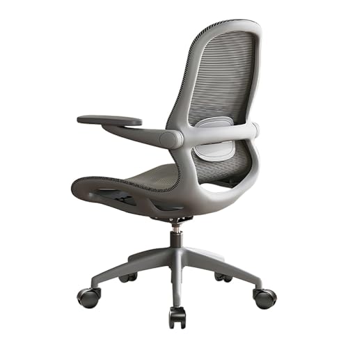 Ergonomic Office Chair, Breathable Comfy Office Chairs with Adjustable Lumbar Support, Memory Foam Cushion, Desk Chair for Office and Home(Gray) von HGFVNFVKHA