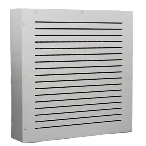 PVC-Heizkörperabdeckung mit Verdickten Platten und Verstellbaren Seitenbrettern, Stark Tragende Heizkörperabdeckungen mit Zapfen- und Zapfenkonstruktion(40x50x20cm/15.7x19.6x7.8in) von HGFVNFVKHA