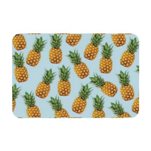 HGFVY Badematte mit Ananas-Druck, Kieselgur, rutschfest, für Küche, Badezimmer, Boden, leicht zu reinigen HGFVY Badematte mit Ananas-Druck, Kieselgur, rutschfest, für Küche, Badezimmer, Boden, leicht zu reinigen von HGFVY