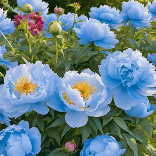 (HGJKYTFCDG) - Pfingstrosen winterhart - Langlebige Sorte für Garten und Terrasse-1Pcs-A von HGJKYTFCDG