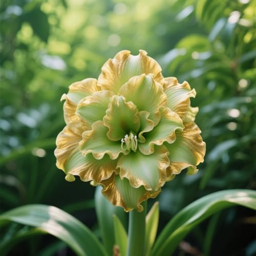 Amaryllis Knollen Winterhart & Amaryllis Zwiebeln - Frostfeste Sorten für Garten & Balkon - Hochwertige Dahlien Setzlinge zur Pflanzen-2Zwiebeln-X von HGJKYTFCDG