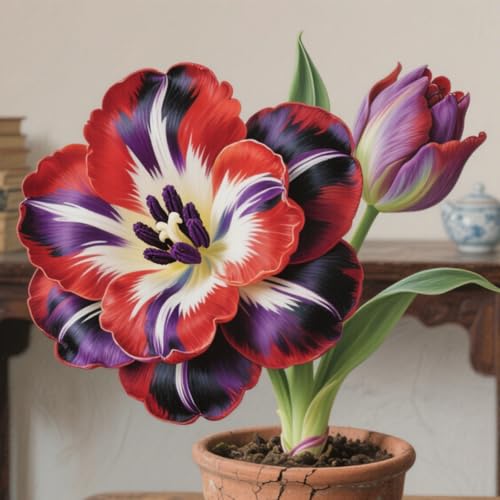 Frostfeste Amaryllis kaufen & Amaryllis winterhart - Geeignet für Beet & Topf - Winterharte amaryllis Set mit ausdauernden-2Zwiebeln-F Frostfeste Amaryllis kaufen & Amaryllis winterhart - Geeignet für Beet & Topf - Winterharte amaryllis Set mit ausdauernden-2Zwiebeln-F von HGJKYTFCDG