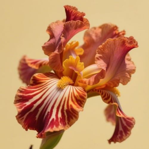 HGJKYTFCDG Iris winterhart mehrjährig - Iris blumenzwiebeln (Schwertlilien) - Ideal zum Kaufen für Ihren Garten-8 schwertlilie knolle-K von HGJKYTFCDG