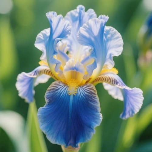 Iris mix (Schwertlilien mix) - Schwertlilien winterhart - Iris winterhart mehrjährig-N-4knollen von HGJKYTFCDG