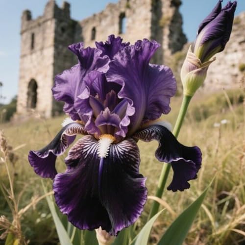 Iris zwiebeln winterhart mehrjährig - Iris zwiebeln (Schwertlilien knollen) - Großartige Zierpflanze für Ihren Garten oder Balkon-6knollen-B von HGJKYTFCDG