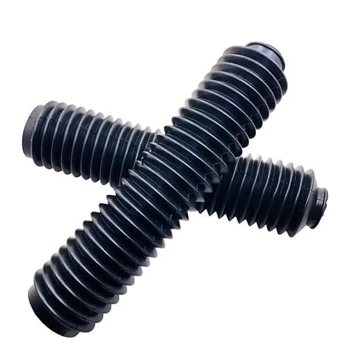 HGNMPGVVTZ Lenkungsdämpfer Für CR125 CR150 CR250 CR500 CRF230 CRF250R CRF250X CRF450R CRF450X Motorrad-Gabelgamaschen Vorne(Black) von HGNMPGVVTZ