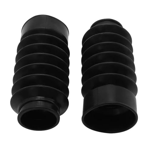 HGNMPGVVTZ Lenkungsdämpfer Motorrad-Gabelschutzabdeckung, 47 mm Schutzmanschette Gummimanschette, Zubehör für Harley für Sportster X48 FXST FXWG von HGNMPGVVTZ