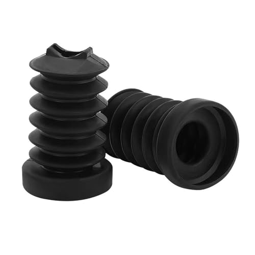 HGNMPGVVTZ Lenkungsdämpfer Schwarze Motorradzubehör-Gabelmanschetten Und Stoßdämpferabdeckungen Für Harley Touring FLHR FLHT FLHX FLTRX (1997–2013) von HGNMPGVVTZ