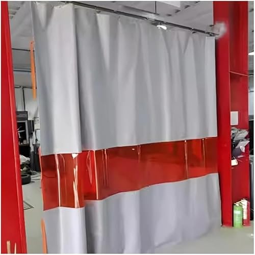 HGOuhK Handläufe Welding Curtain with Viewing Window, Industrial Welding Curtain with Copper Grommet, Garage Divider Flame Retardant Panels für Indoor Treppen Loft Porch Handschiene(2x2.5 m/6.6x8.3 ft HGOuhK Handläufe Welding Curtain with Viewing Window, Industrial Welding Curtain with Copper Grommet, Garage Divider Flame Retardant Panels für Indoor Treppen Loft Porch Handschiene(2x2.5 m/6.6x8.3 ft von HGOuhK