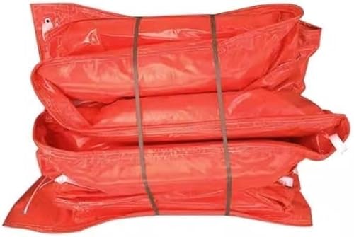 HGOuhK Stück Sandsäcke Barriereflut, PVC-Ölzaun, schwimmender Ölrückhaltezaun, Flussschutz, verhindert Verschmutzung Hochwasserschutzbarrieren(1.5X10M) von HGOuhK