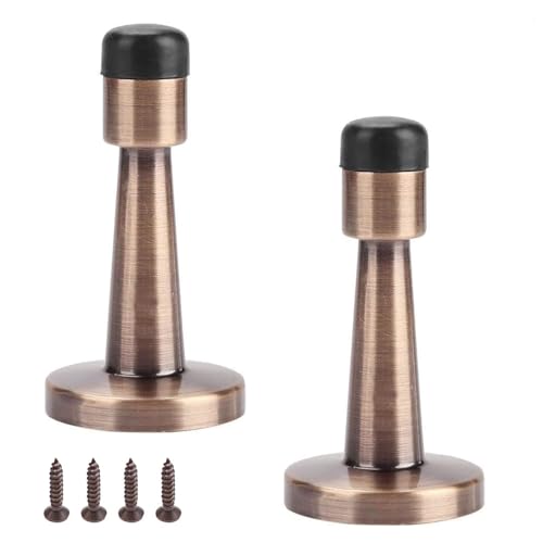 2 Stück Türstopper Zur Wandmontage Gebürstetes Antikmessing Edelstahl Türstopper Mit Schrauben Dicker Gummipuffer Türhalter Schutz Schalldämpfung For Den Innenbereich Schutz Der Wände 2 Stück Türstopper Zur Wandmontage Gebürstetes Antikmessing Edelstahl Türstopper Mit Schrauben Dicker Gummipuffer Türhalter Schutz Schalldämpfung For Den Innenbereich Schutz Der Wände von HGPGBMCMZK