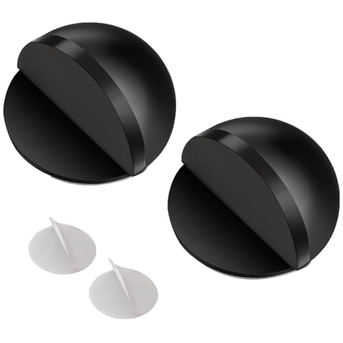 4-teiliger Türstopper Selbstklebend Boden Oval Edelstahl Halbmond Türstopper Wandschutz Türstopper Mit Klebstoff Schalldämpfender Gummipuffer For Zuhause, Büro, Hartglas 4-teiliger Türstopper Selbstklebend Boden Oval Edelstahl Halbmond Türstopper Wandschutz Türstopper Mit Klebstoff Schalldämpfender Gummipuffer For Zuhause, Büro, Hartglas von HGPGBMCMZK