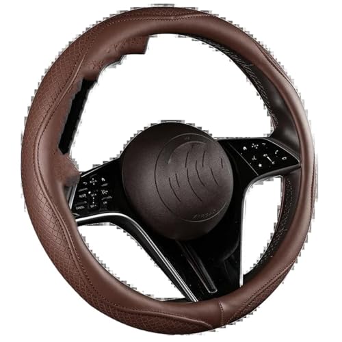 Auto Lenkradbezug Auto-Anti-Rutsch-Lenkradbezug Auto-Lenkrad-Schutzhülle Modischer Stil 38 Cm Sport-Stil Universell Auto Lenkradschale(Color 1) von HGPVPKZAZD