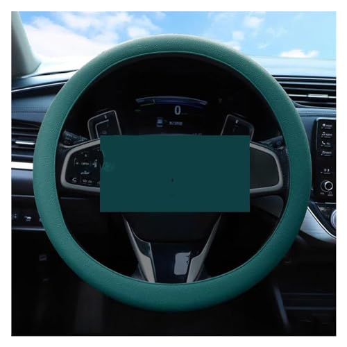 Auto Lenkradbezug Auto Lenkradbezug Universal Autoabdeckung Schutzhülle Tuning Innenzubehör Auto Lenkradschale(Dark green) von HGPVPKZAZD