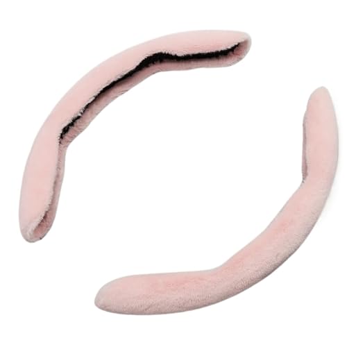 Auto Lenkradbezug Für Jaguar Für XF Geeigneter Lenkrad-Anti-Rutsch-Schutz, Ultradünne Lenkradabdeckung Auto Lenkradschale(Pink) von HGPVPKZAZD