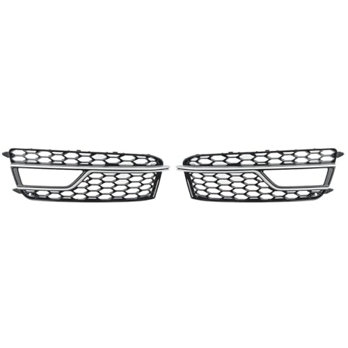 Kühlergrill Vorne Für A5 Für S-Line Für S5 2013 2014 2015 2016 2017 2X Chrom + Schwarz Nebelscheinwerfer Kühlergrillabdeckung Frontgrill Rahmen Kühlergrill Vorne Für A5 Für S-Line Für S5 2013 2014 2015 2016 2017 2X Chrom + Schwarz Nebelscheinwerfer Kühlergrillabdeckung Frontgrill Rahmen von HGPVPKZAZD