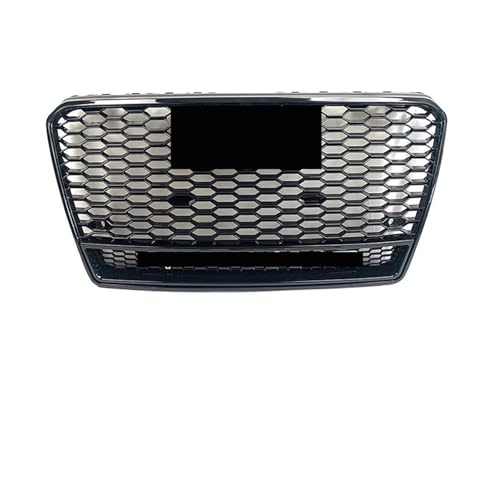 Kühlergrill Vorne Für A7 Für S7 4G 2010-2014 Für RS7 Style Für Quattro Alle Glänzend Schwarzen Kühlergrills Frontstoßstange Racing Grills Frontgrill Rahmen(Glossy Black) von HGPVPKZAZD