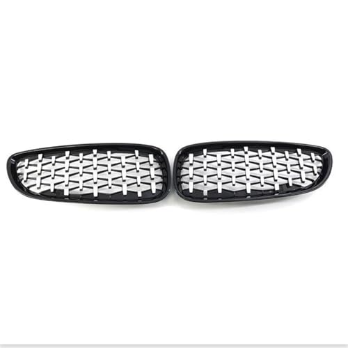 Kühlergrill Vorne Für E89 Für Z4 2009 2010 2011 2012 2013 2014 2015 2016 Kühlergrill Auto Front Mesh Grill Frontgrill Rahmen(Black silver) von HGPVPKZAZD
