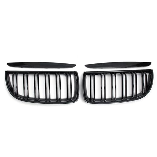 Kühlergrill Vorne Für E90 Für E91 2005-2008 Frontgrill Auto Frontstoßstangengrill Grill Doppellamellen Sportgrill Grillpaar Frontgrill Rahmen von HGPVPKZAZD