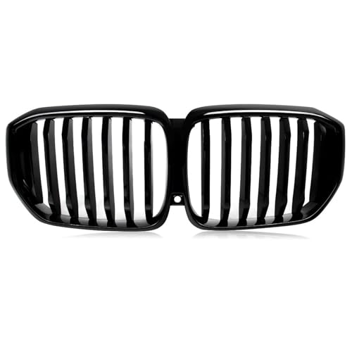Kühlergrill Vorne Für G05 LCI Für X5 2024 Auf Front Stoßstange Center Single Line Grille Schwarz Grill Frontgrill Rahmen von HGPVPKZAZD