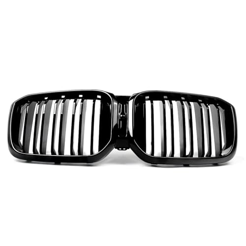 Kühlergrill Vorne Für X3 Für G01 Für X4 G02 2022 2023 Tuning Glänzend Schwarz Auto Front Grills Grille Ohne Kamera Frontgrill Rahmen von HGPVPKZAZD